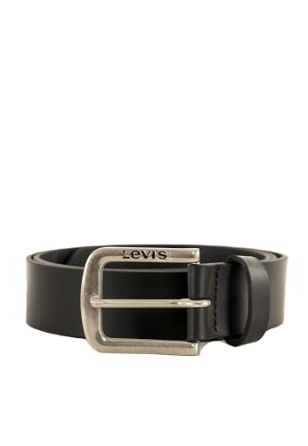 Levi's Herren Seine Gürtel, Schwarz (Noir Regular Black), (Herstellergröße: 85)