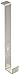 San Jamar B500 Stainless Steel Speed Rails (Pair)