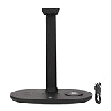 Photo Gallery cheotime caricatore wireless 4 in 1, supporto per cuffie a carico rapido qi 15w con dock staccabile per auricolari per orologi telefonici e cuffie cablate Photo Gallery cheotime caricatore wireless 4 in 1, supporto per cuffie a carico rapido qi 15w con dock staccabile per auricolari per orologi telefonici e cuffie cablate