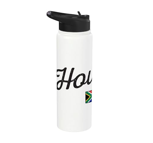 Howzit Classic South Africa Greeting Hello Stainless Steel Insulated Water Bottle