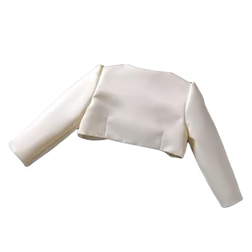 Girls Shrug Cardigan Cover Up Long Sleeves Flower Bolero Shawl Wedding Bridesmaid Party Birthday Princess Dress up2