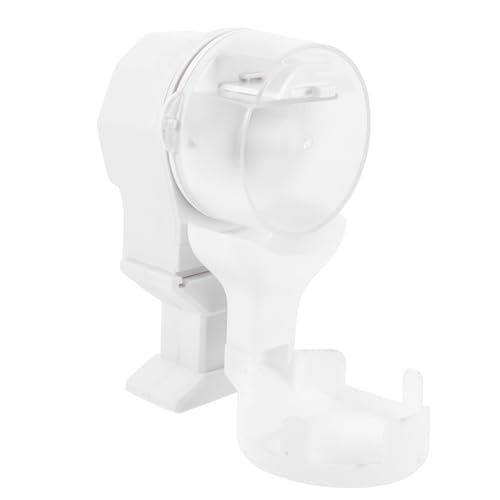 healvian 爬虫類用自動給餌器 大容量 安定設計 軽量プラスチック製 タートルディッシュ 多機能給餌ボウル トカゲ リクガメ適用 タンクコーナ