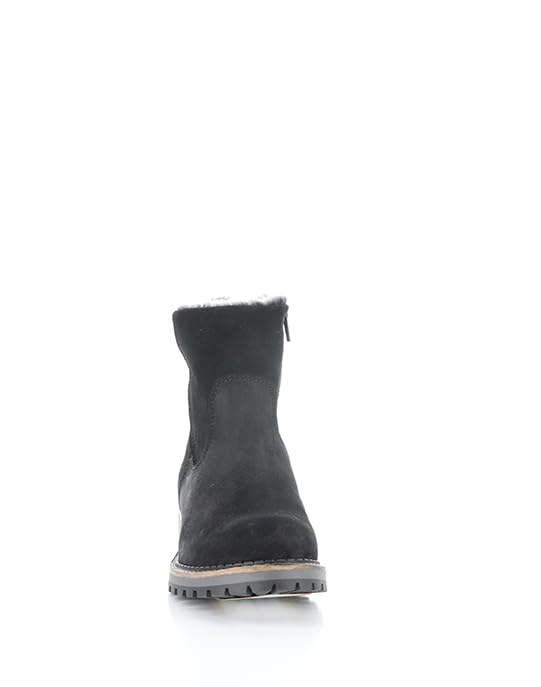 Bos. & Co. Suede/Fantara Faux Fur Side Zip Boot - Calib3