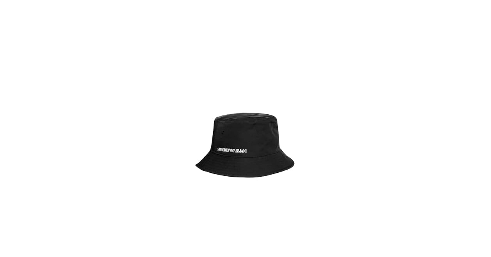 ゆったり目　アルマーニ　エンポリオ・アルマーニ　ハット　イタリア製 EMPORIO ARMANI (エンポリオアルマーニ) コットン グラフィック