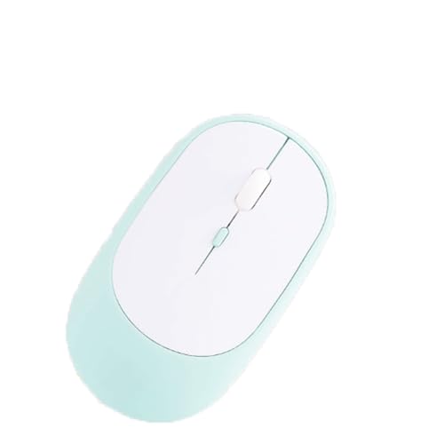 Qxmiguel Ratón inalámbrico con 2.4g Receptor de Doble Modo USB Recargable 1600 dpi portátil portátil Mouse Delgado y silencioso para portátiles PC