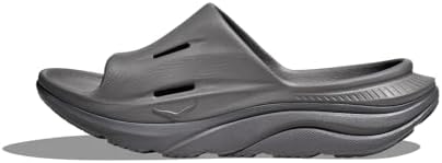 Hoka Unisex Ora Recovery Slide 3 Sandal, Grey/Grey, 5 US Men Review | Image 3