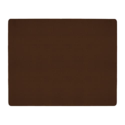House, Home & More 8x10 Brown Non-Slip Carpet Rug