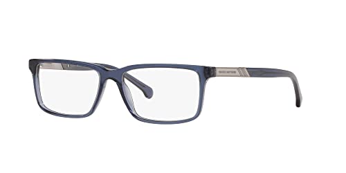 Image of Brooks Brothers mens Bb2019 Rectangular Prescription Eyewear Frames