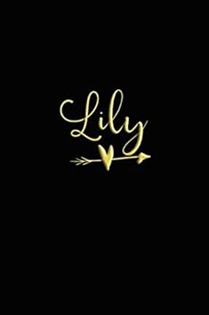 Paperback Lily: Personalized With Name Notebook for Ladies Book