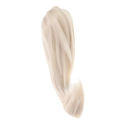 Extension de queue de cheval résistante à la chaleur chignon décoiffé portable ERINGOGO