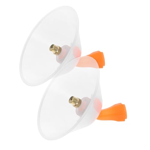 GALPADA Spraying Shield 2pcs Agricultural Garden Nozzle Cover Cone Windproof Sprayer for Easy Setup