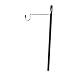 Yiju Camping Utensil Light Pole with Hanger Carbon Steel for Picnic Lighting Multipurpose Quick Installation 32cm Length Compact