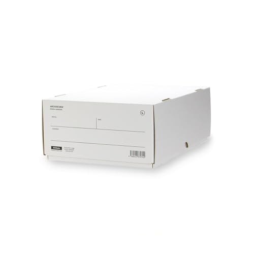 ANAheim ARCHIVE BOX アナハイム アーカイブボックス Original 6箱 収納ボックス 蓋付き おしゃれ 白 A4ファイル 靴 CD 小物 キッチン周り