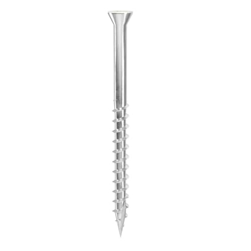 Grip-Rite PrimeGuard Max Tornillos para Madera con Cabeza de Recorte - Acero Inoxidable 305 - 7 x 2-1/4 pulgadas - 138 piezas miniatura 4