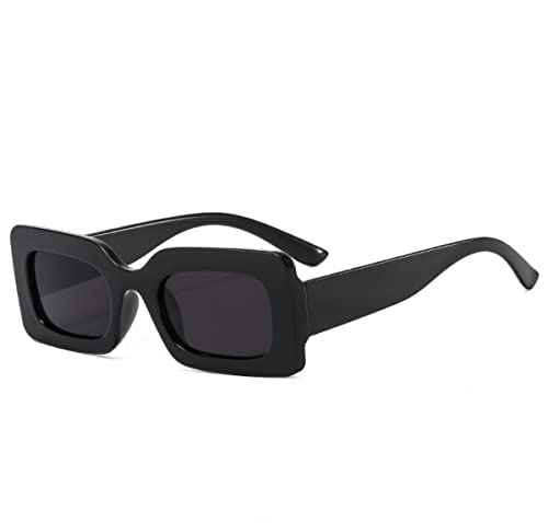 IKANOO Vintage 90&rsquo;s Retro Rectangle Sunglasses for Women