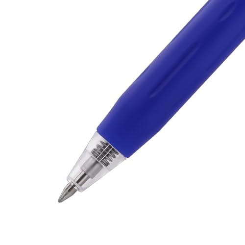 EYEYE G-103 Retractable Gel Pens 0.7mm, 50 Pack 0.7 mm Blue Ink Medium Point Ballpoint Pen Quick Drying, Pen Fine Point Smooth Writing Pens for for Office School Supplies - Image 3