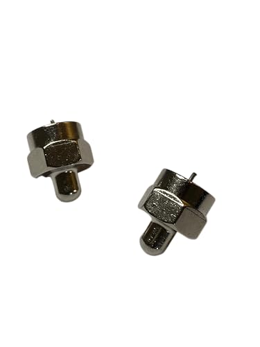 Vanco FFRG6U6WX RG6 F Type Plug to F Type Plug Coaxial Cable (White 6 Feet)