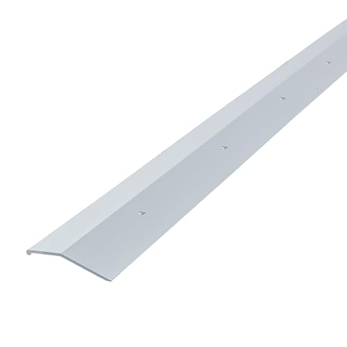 M-D Building Products 66084 2 in. x 36 in. Polished Aluminum Carpet Trim w/Screw Nails