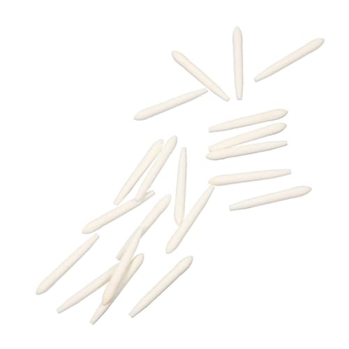 Gogogmee 20 piezas Puntas Recambio Rotulador Acrílico Puntas Repuesto Rotuladores Pintura Rotulador Lettering Fibras Duraderas Compatibles con Marcadores de Pintura