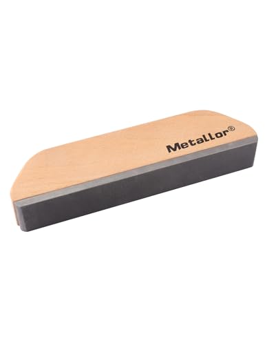 Metallor Guitar Fret Leveling File with Wood Handle