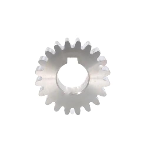 Bevel Gear Pinion Hardware Mechanical 1pcs 12T-30T 1.5M 304 Stainless Steel Spur Gear 1.5 Module 12 13 14 15 16 18 20 22 24 25 28 30Teeth Flat Gear Keyway Bore 8mm(15 Teeth)