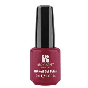 RC Red Carpet Manicure Sealed With A Kiss LED Nail Gel Color, 0.3 Fl Oz
