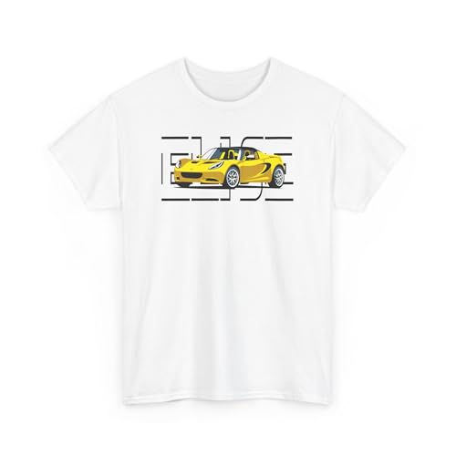 British Sports Car Elise Vector Art Unisex Cotton T-Shirt