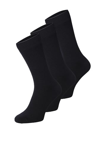 JACK & JONES Herr Cotton Sock Fipo 12022977 Strumpor, Svart, one size