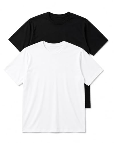 Image of MC BIG & TALL Men's Big and Tall T-Shirts - Stretch Cotton Crewneck T-Shirt Sizes 3X-10X - Durable & Breathable Everyday Tee