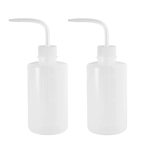 Piutouyar 2Pcs 250ml Wash Bottle