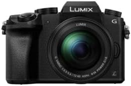 Panasonic LUMIX DMC-G7MEB-K Professional Camera with 12-60 mm Lens - Black