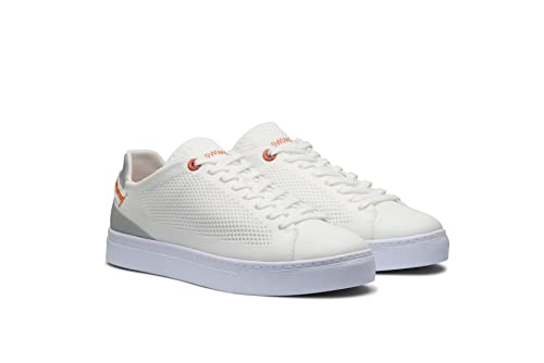 Swims Shoes Sneakers For Mens, Park Sneaker For Walking Running Gym Workout, All Day Comfortable Sporty Athletic Sole, Lightweight Sustainable Shoe For Tennis With Eco Friendly Foam (White,12) #TOP2