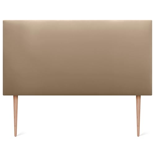 DHOME Cabecero Tapizado Liso de Polipiel