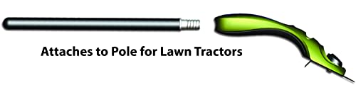 Good Vibrations Grass Hawk Ultimate Mower Cleaning Tool - Lawn Mower Dual Blade Deck Scraper - Clean All Contours of The Deck Flat or Curved