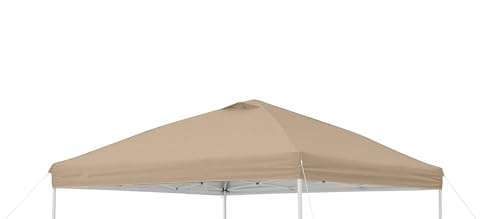 Replacement Cover Compatible with Ozark Trail 10x10 Instant Pop Up Canopy Tent, Canopy Cover ONLY,(Khaki)