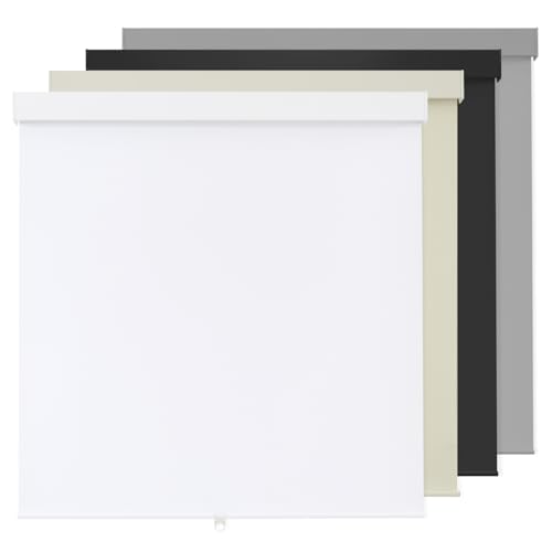 100% Blackout Roller Shades Cordless Blinds for Indoor...