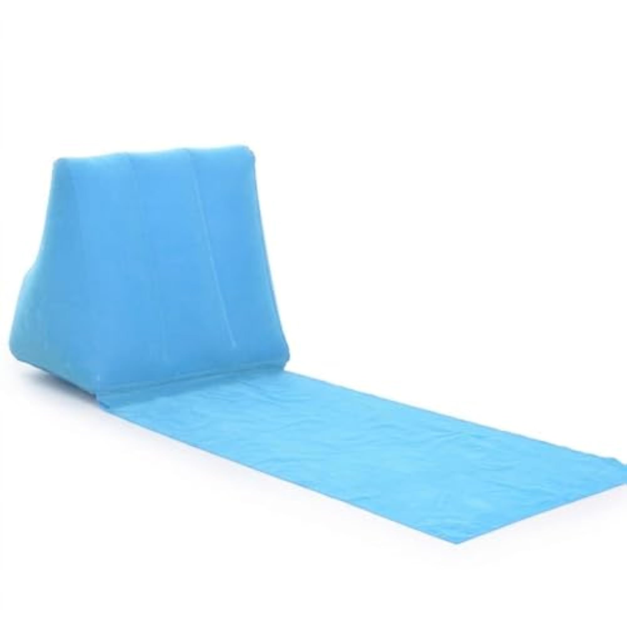 Inflatable Beach Mat with Triangle Wedge Support