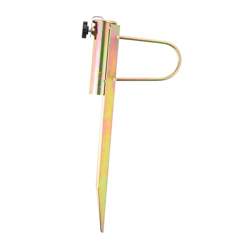 GALPADA Heavy Duty Beach Umbrella Sand Anchor Durable Iron Holder Stand for Poles Easy to Use Screw Fixation for Stability Strong Winds for Outdoor Use