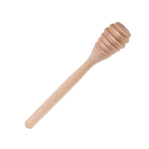 DESIOLE Miele Dipper Stick in legno – Cucchiaio Miele Server Miele Mescolatore Miele In Legno Dipper Matrimonio Regalo Artigianato