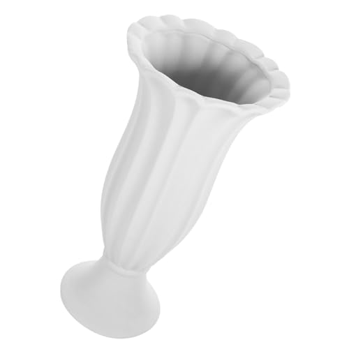 Ipetboom Vaso Cimitero in Forma Romana Contenitore Decorativo per Fiori da Tomba Addobbo Commemorativo Resistente per Giardino e Lapidi