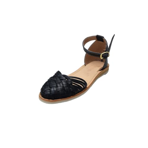 Macarena Collection Sandals women Huarache Sandal Colorful Leather Mexican Style 922 Ankle Strap