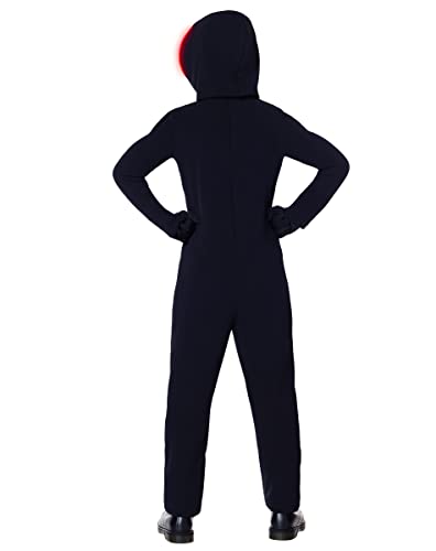 Disfraz infantil de figura luminosa color naranja talla XL miniatura 3