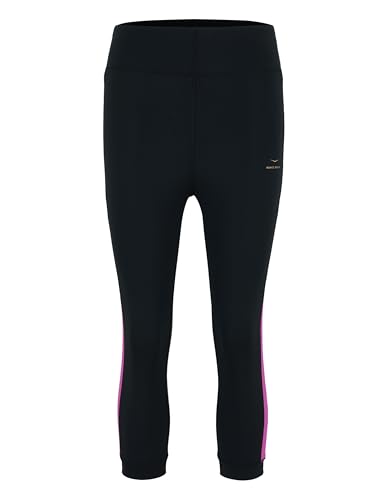 Mallas 3/4 VB Hattie de Venice Beach en color negro de cintura alta