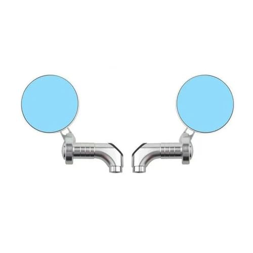 Espejo retrovisor de aluminio de 8mm 10mm cristal azul moto Pegaso 650