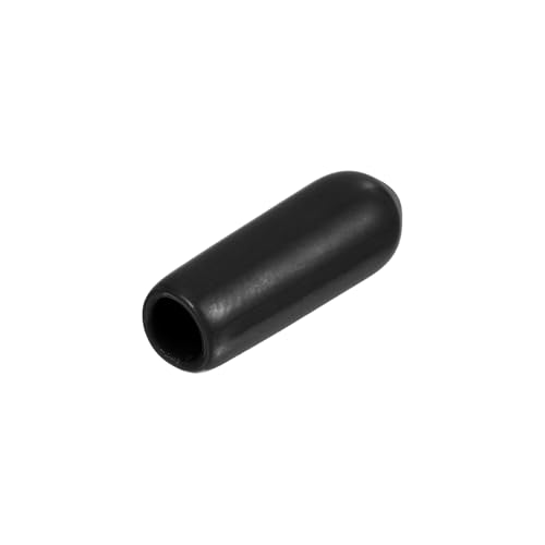 uxcell Rubber End Caps 3/16"(4mm) ID Screw Thread Protectors 15pcs