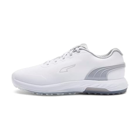 PUMA Men's ALPHACAT Nitro Golf Shoe in White Cover