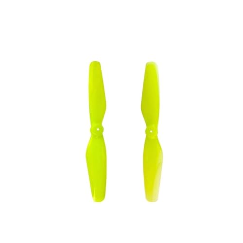 Hélice double pale 2610 jaune de 2.6 pouces pour mini drone de course