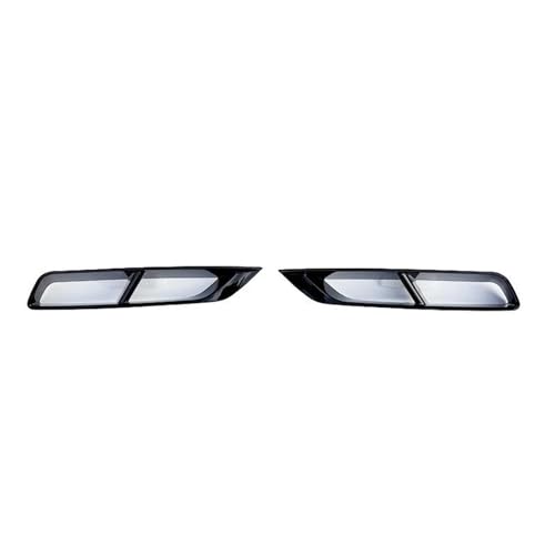 Pare-chocs d'échappement Passat B8.5 rénovation style noir brillant