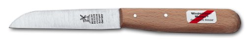 Windmühlenmesser Klassiker groß, 104mm, Carbon, Rotbuche