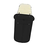 CALANDIS™ Universal Baby Footmuff for Stroller Windproof Stroller Footmuff for Winter Black | Organizers & Nets | Stroller Accessories | Strollers & Accessories